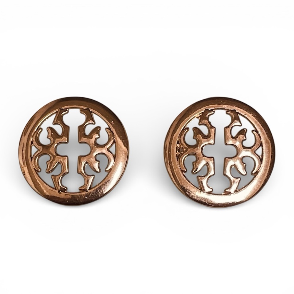 Gold tone Large Metal Round buttons set of 2 large 1.5” shoe bag charms